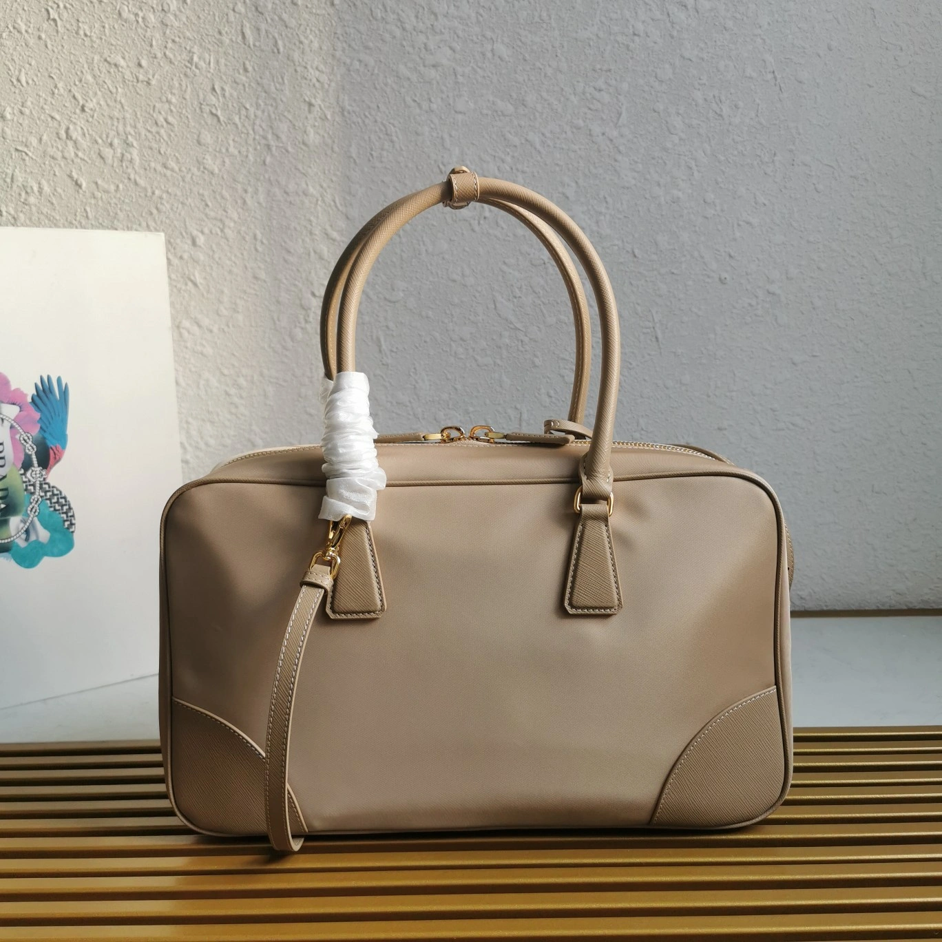 Durable Prada Top Handle Bags 71531