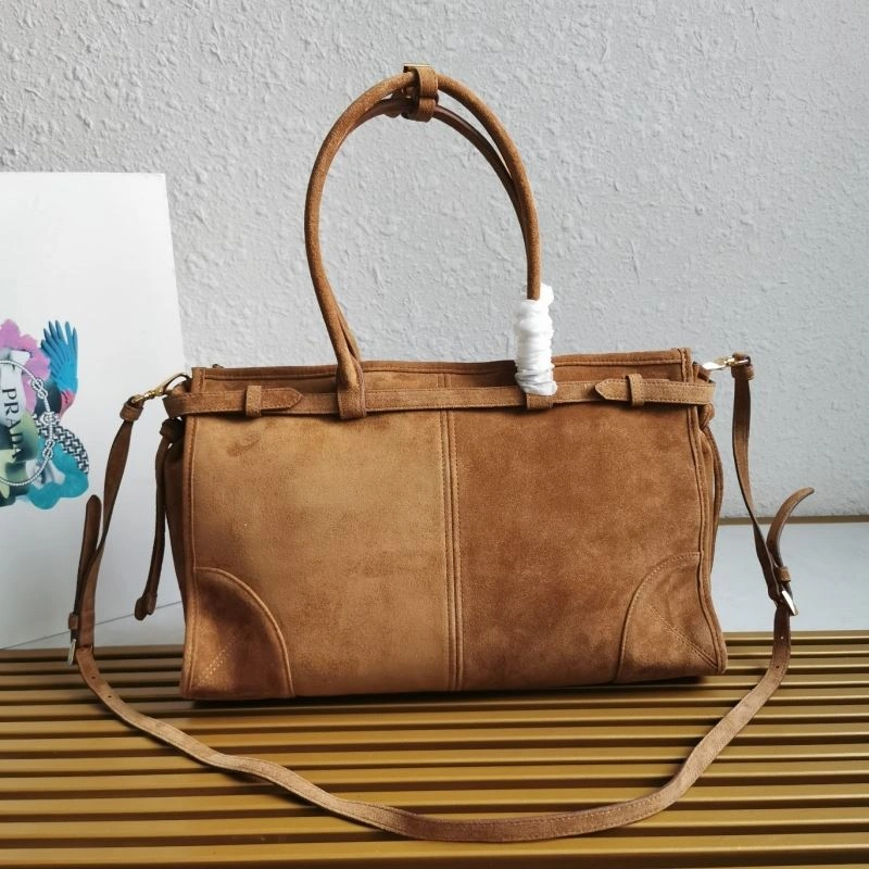 Prada Top Handle Bags MoistureWicking 66407