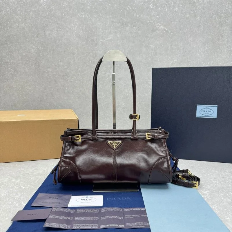 Prada Top Handle Bags ZipUp 55622