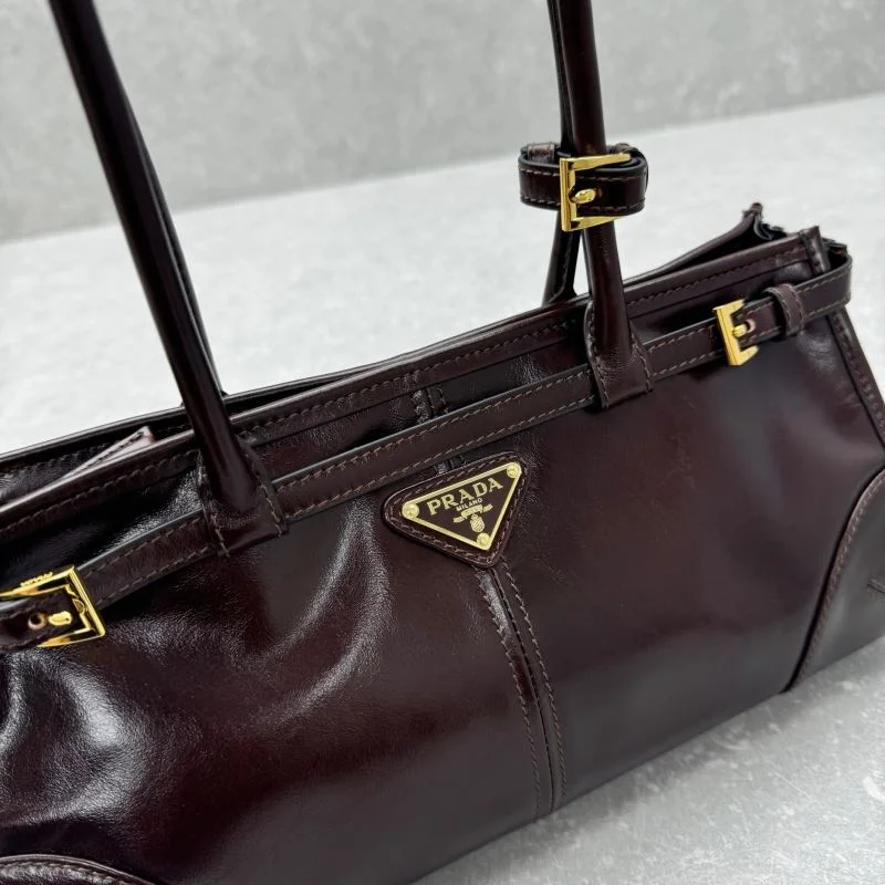 Prada Top Handle Bags ZipUp 55622