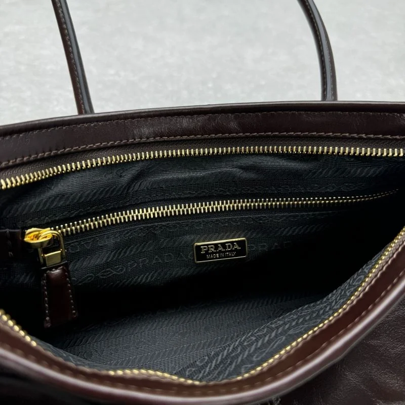 Prada Top Handle Bags ZipUp 55622