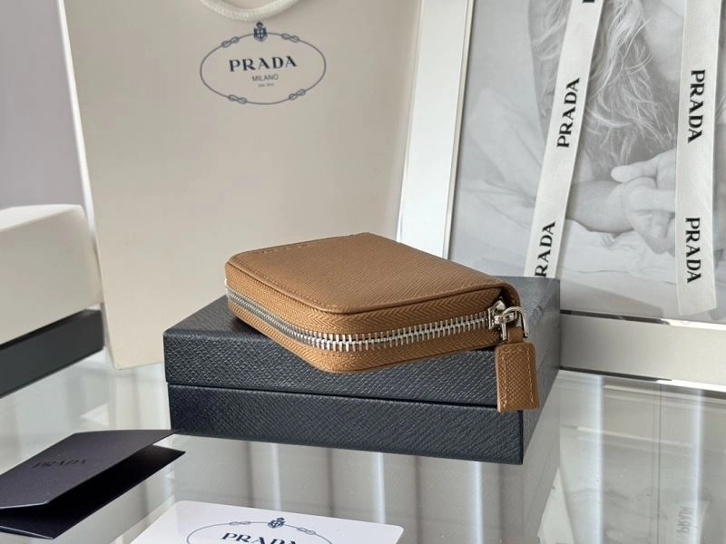 Prada Wallets Purse ZipUp 65976