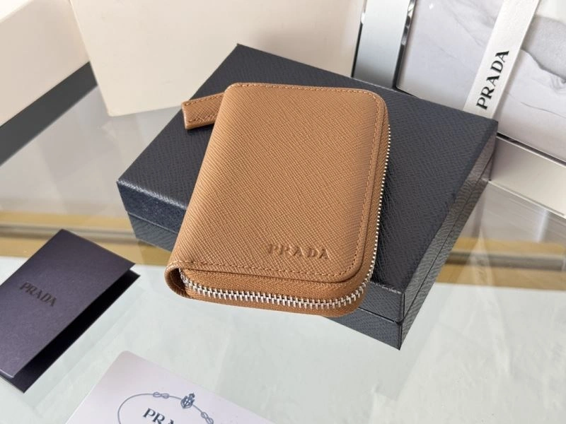 Prada Wallets Purse ZipUp 65976