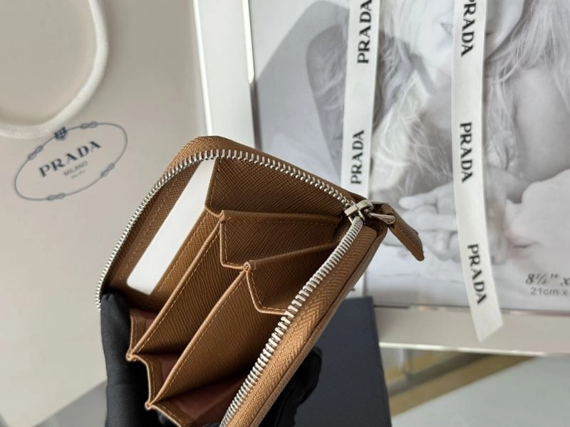 Prada Wallets Purse ZipUp 65976