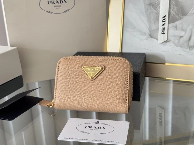 Prada Wallets Purse ZipUp 65943