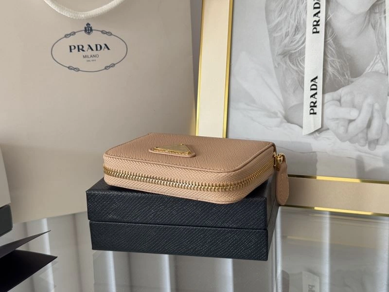 Prada Wallets Purse ZipUp 65943
