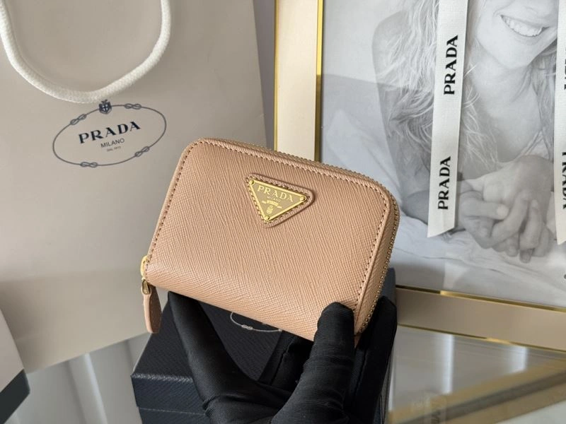 Prada Wallets Purse ZipUp 65943