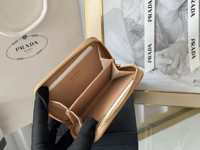 Prada Wallets Purse ZipUp 65943