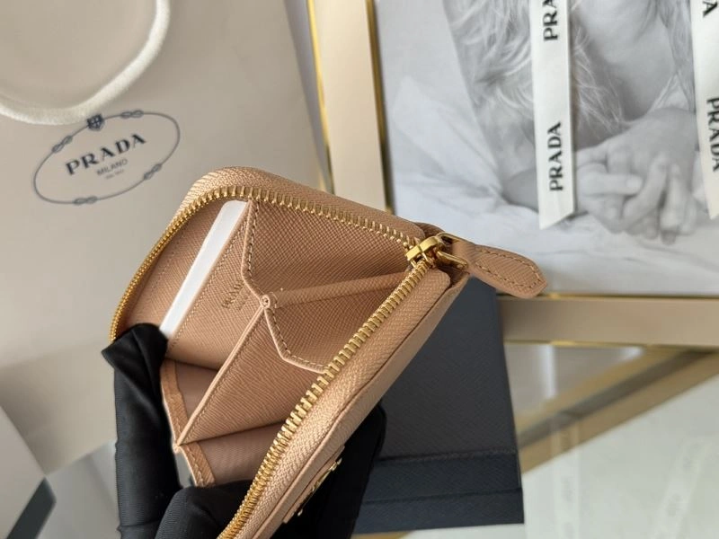 Prada Wallets Purse ZipUp 65943