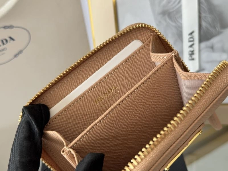 Prada Wallets Purse ZipUp 65943