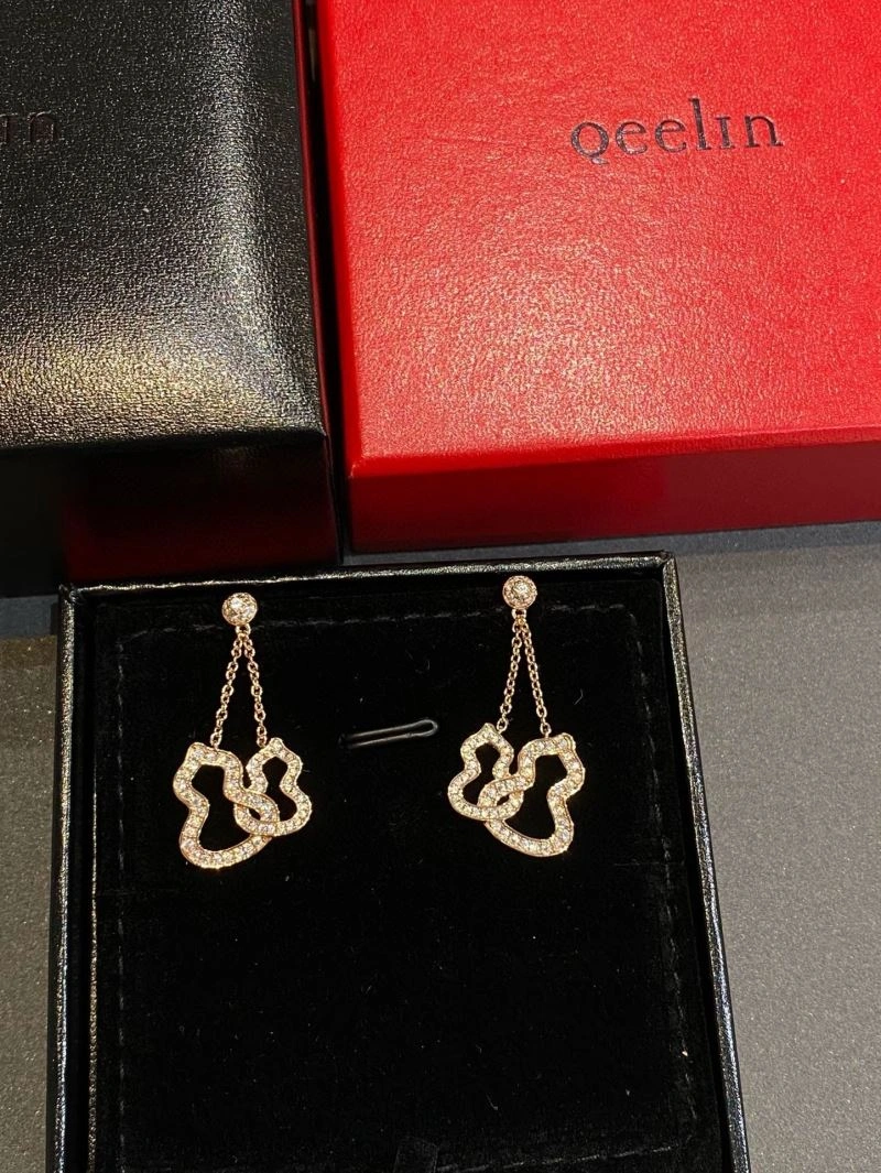 Youthful Qeelin Earrings 214475