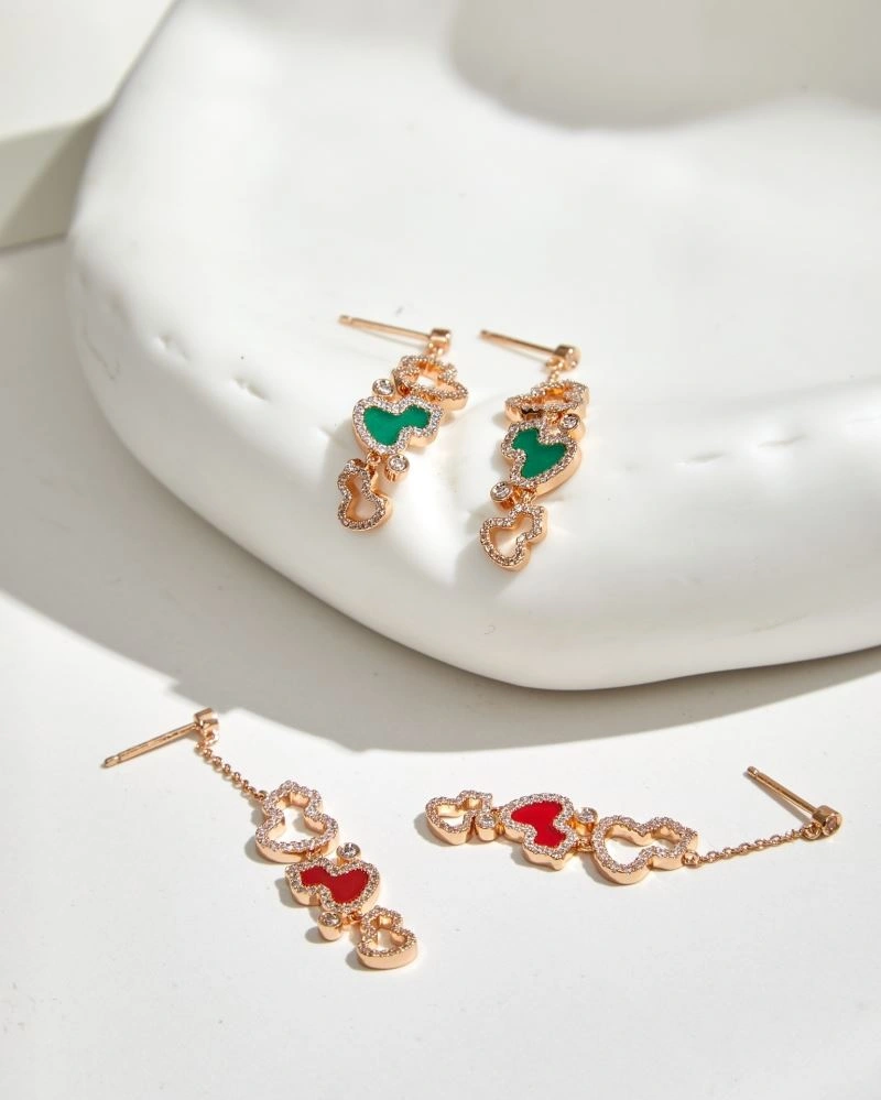 Breathable Qeelin Earrings 214121