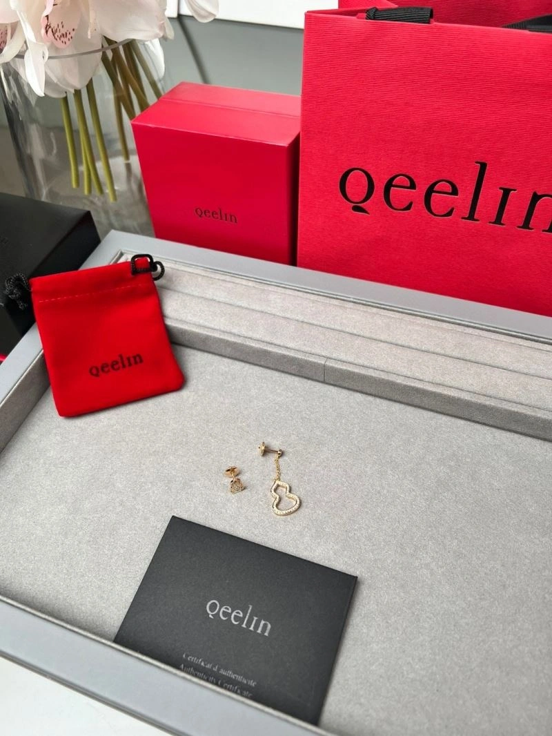 Qeelin Earrings Flexible 211104