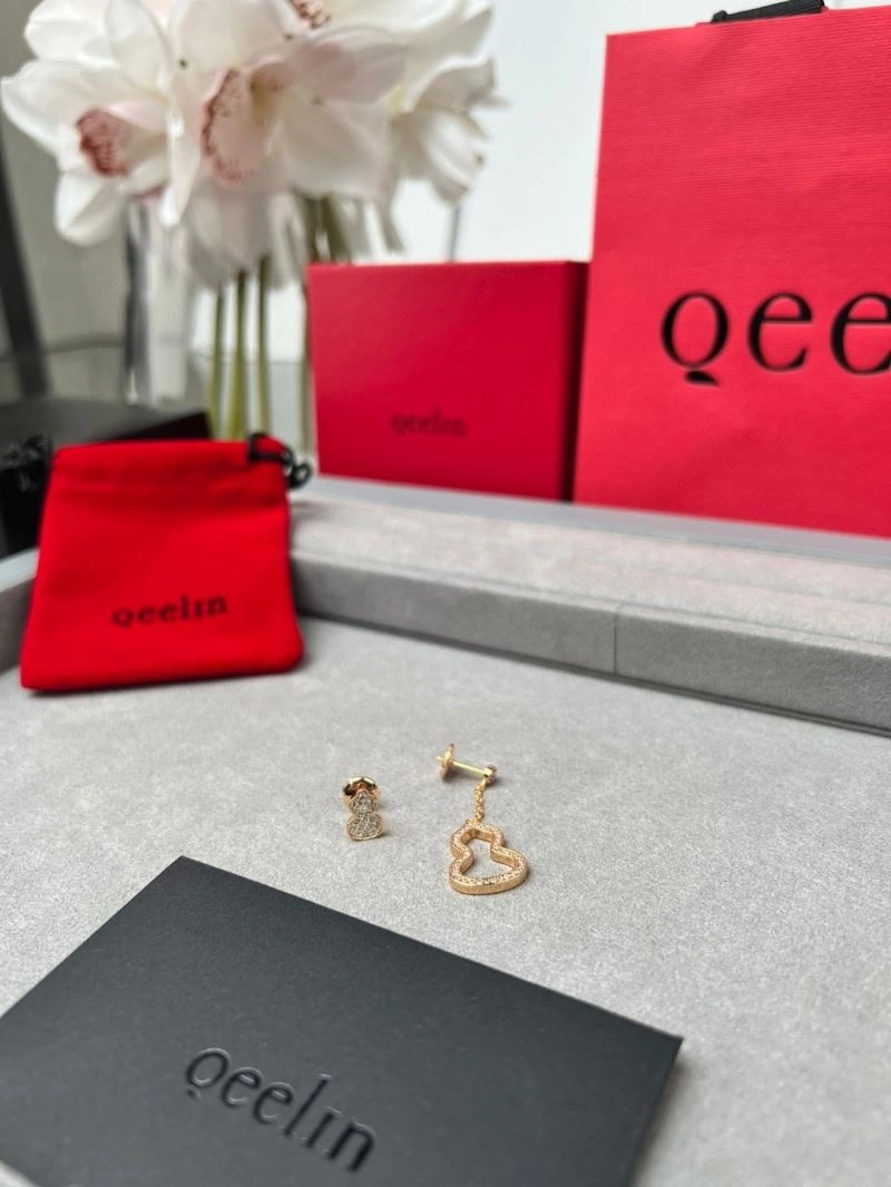 Qeelin Earrings Flexible 211104