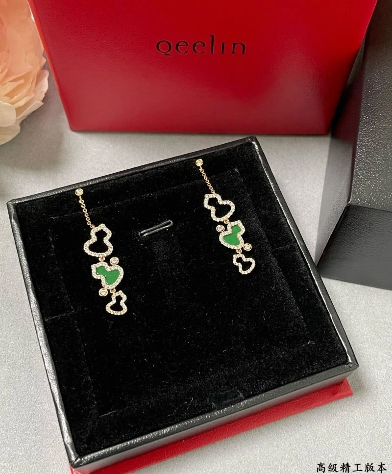 Qeelin Earrings Sporty 210402