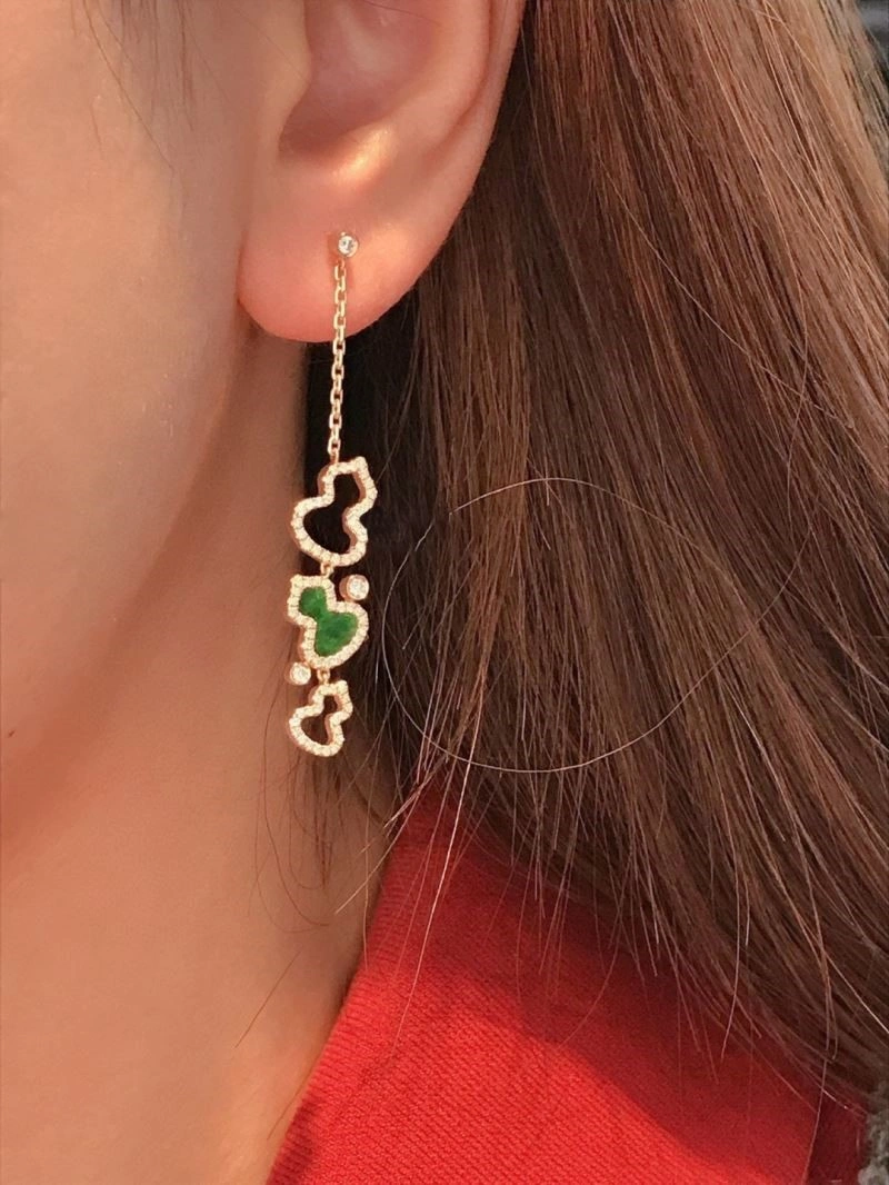 Qeelin Earrings Vibrant 209667