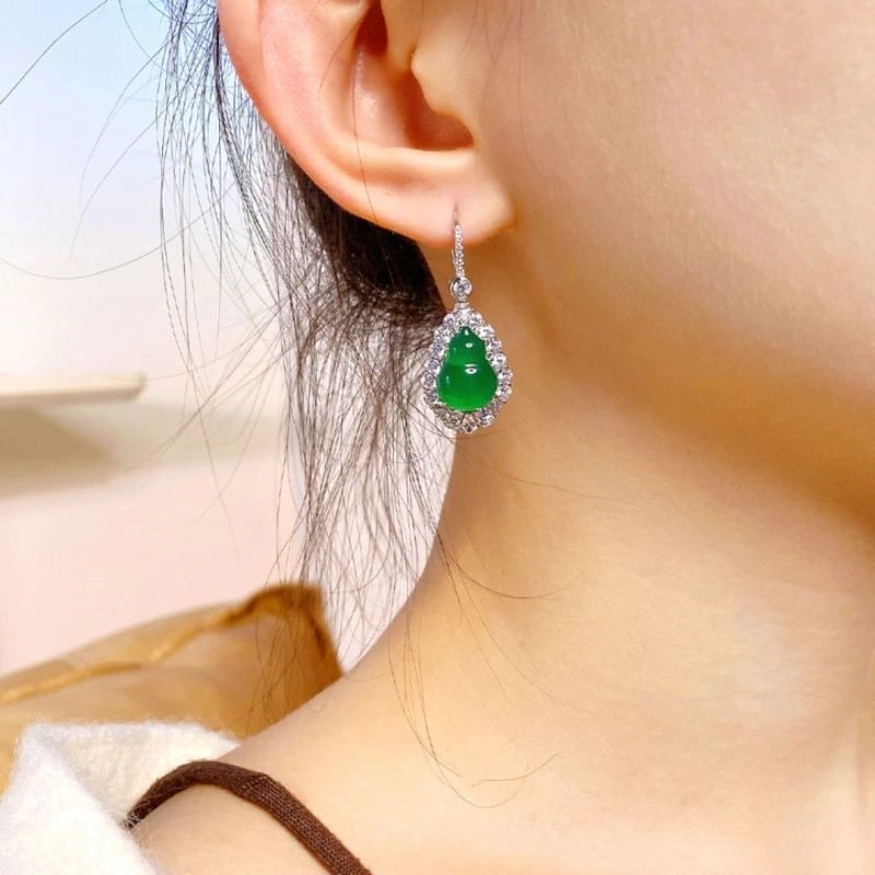 Trendy Qeelin Earrings 209657