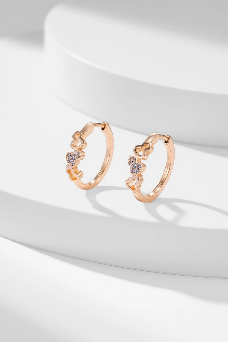 Qeelin Earrings Lightweight 208455