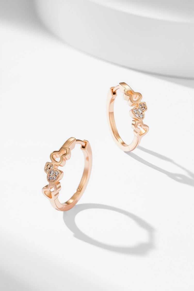 Qeelin Earrings Lightweight 208455