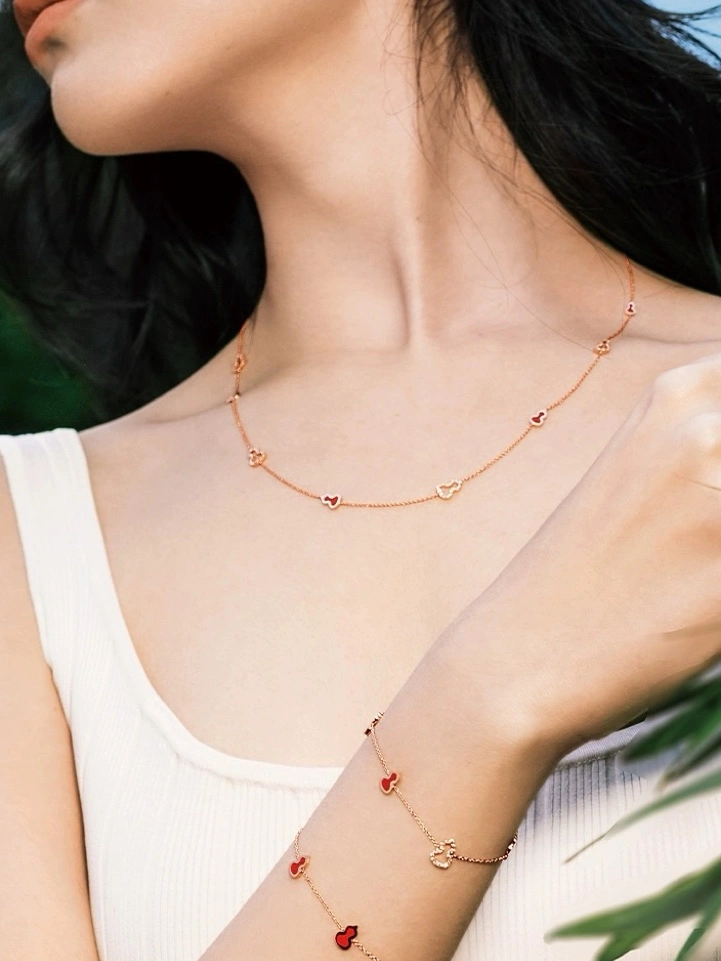 Qeelin Necklaces Colorful 214140