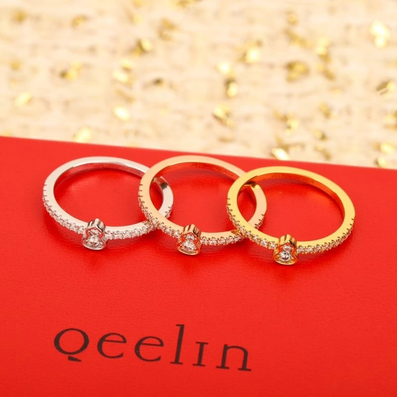 Sophisticated Qeelin Rings 214450