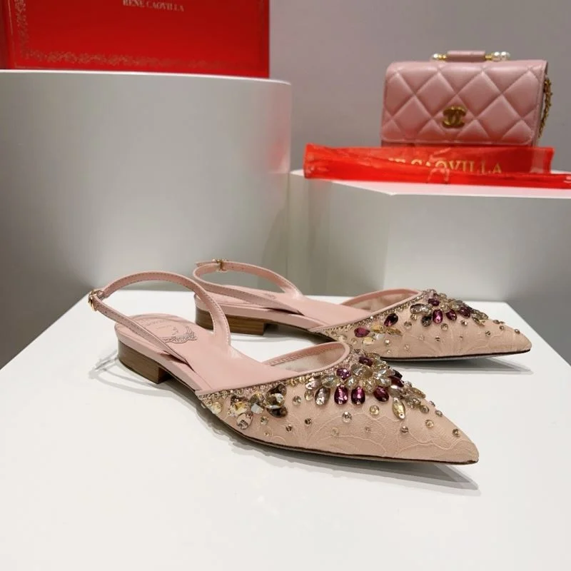 WaterResistant Rene Caovilla Sandals 11473