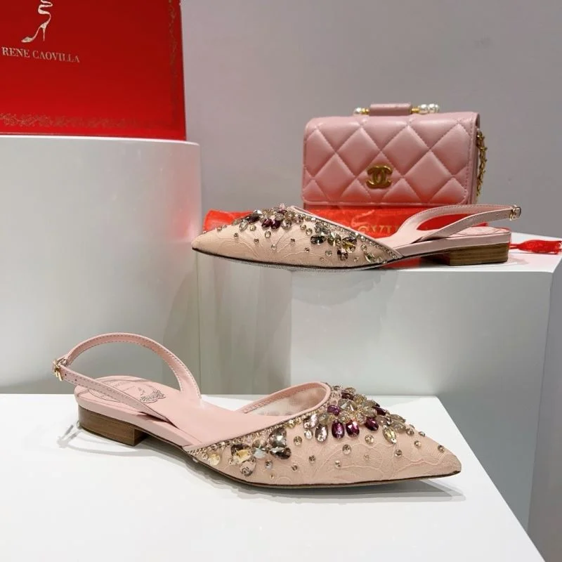 WaterResistant Rene Caovilla Sandals 11473