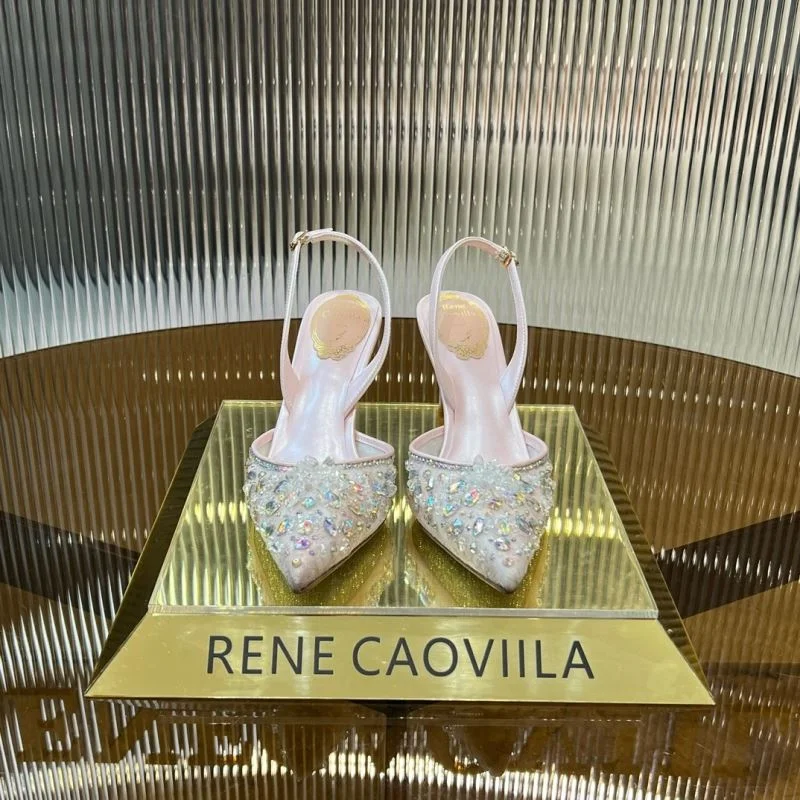 Minimalist Rene Caovilla Sandals 9133
