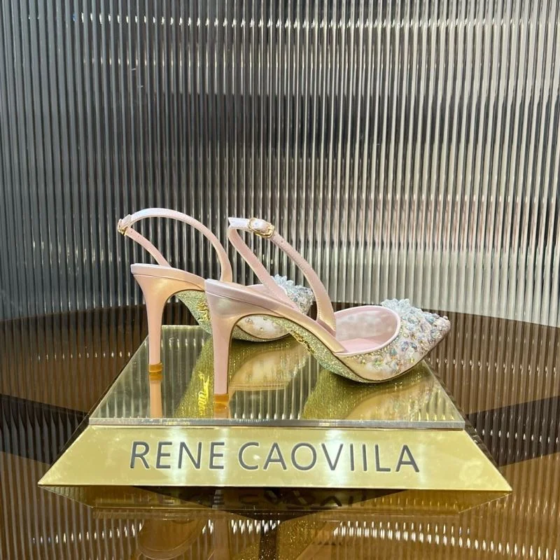 Minimalist Rene Caovilla Sandals 9133