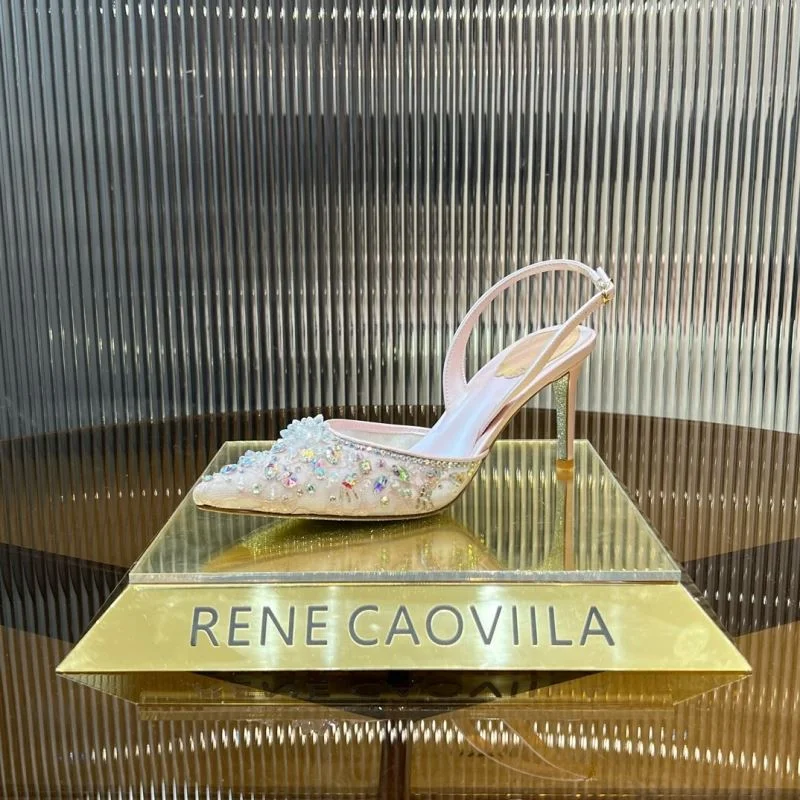 Minimalist Rene Caovilla Sandals 9133