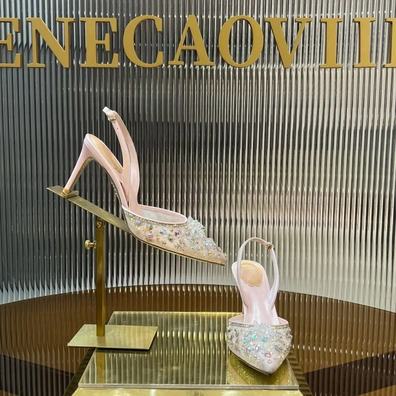 Minimalist Rene Caovilla Sandals 9133