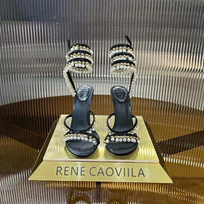 Rene Caovilla Sandals Minimalist 5946