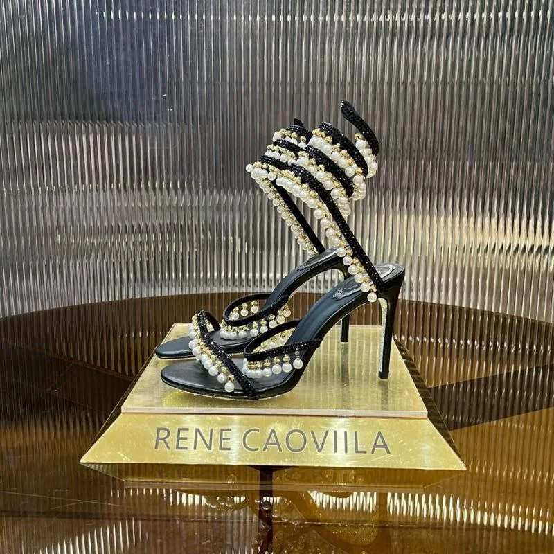Rene Caovilla Sandals Minimalist 5946