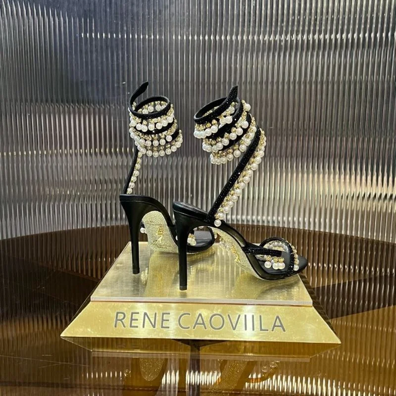 Rene Caovilla Sandals Minimalist 5946