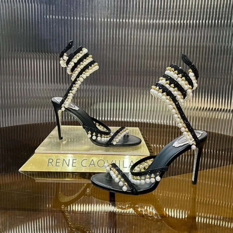 Rene Caovilla Sandals Minimalist 5946
