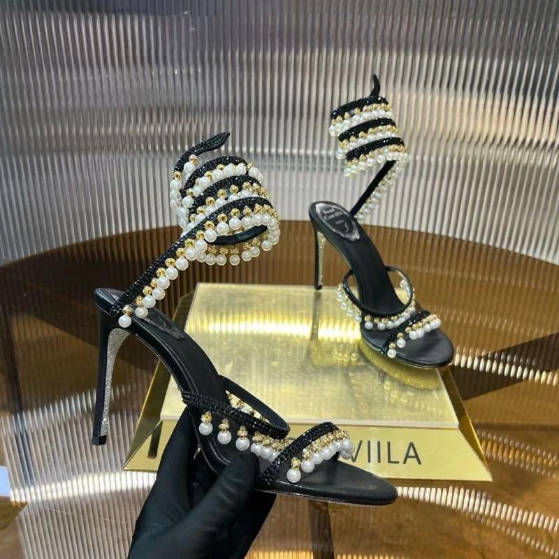 Rene Caovilla Sandals Minimalist 5946