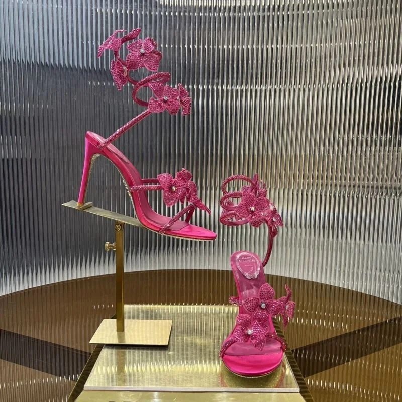 Breathable Rene Caovilla Sandals 5913