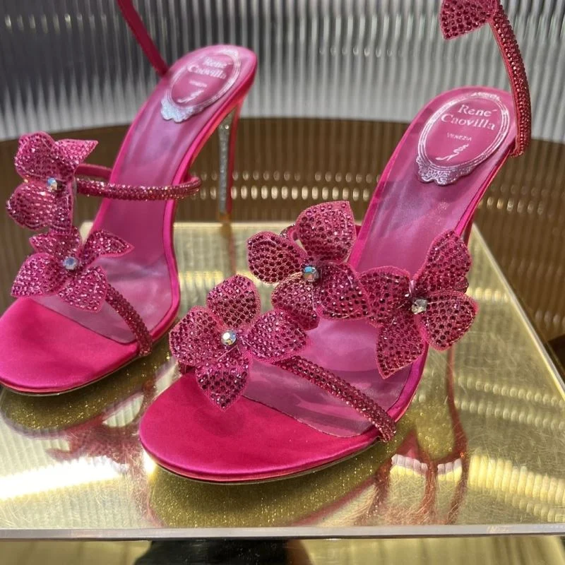 Breathable Rene Caovilla Sandals 5913