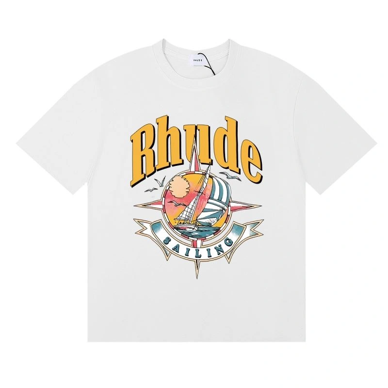 Rhude T-Shirts Breathable 157345
