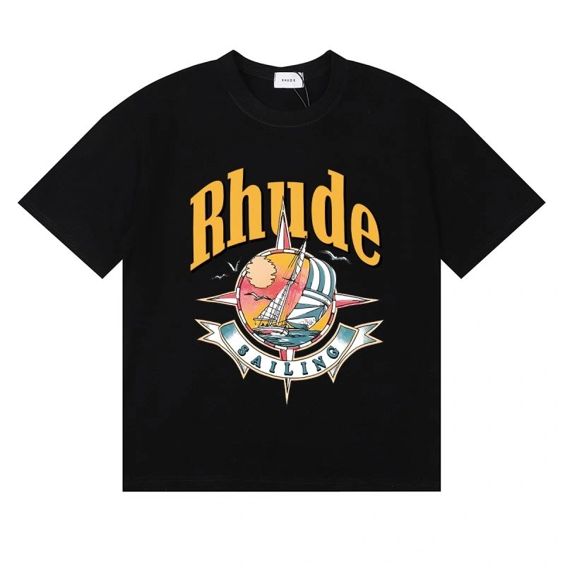 Rhude T-Shirts Breathable 157345