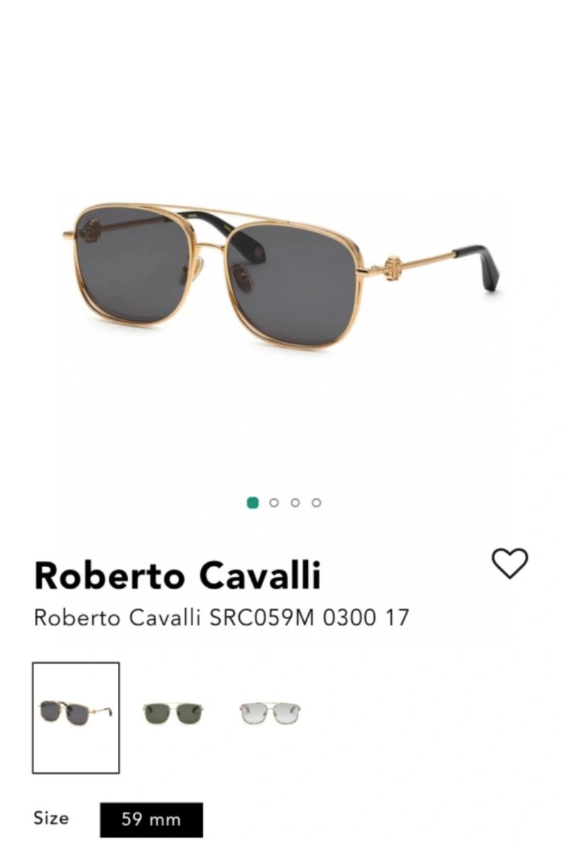 Refined Roberto Cavalli Sunglasses 282293