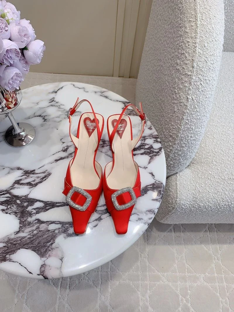 SmoothTexture Roger Vivier Sandals 9071