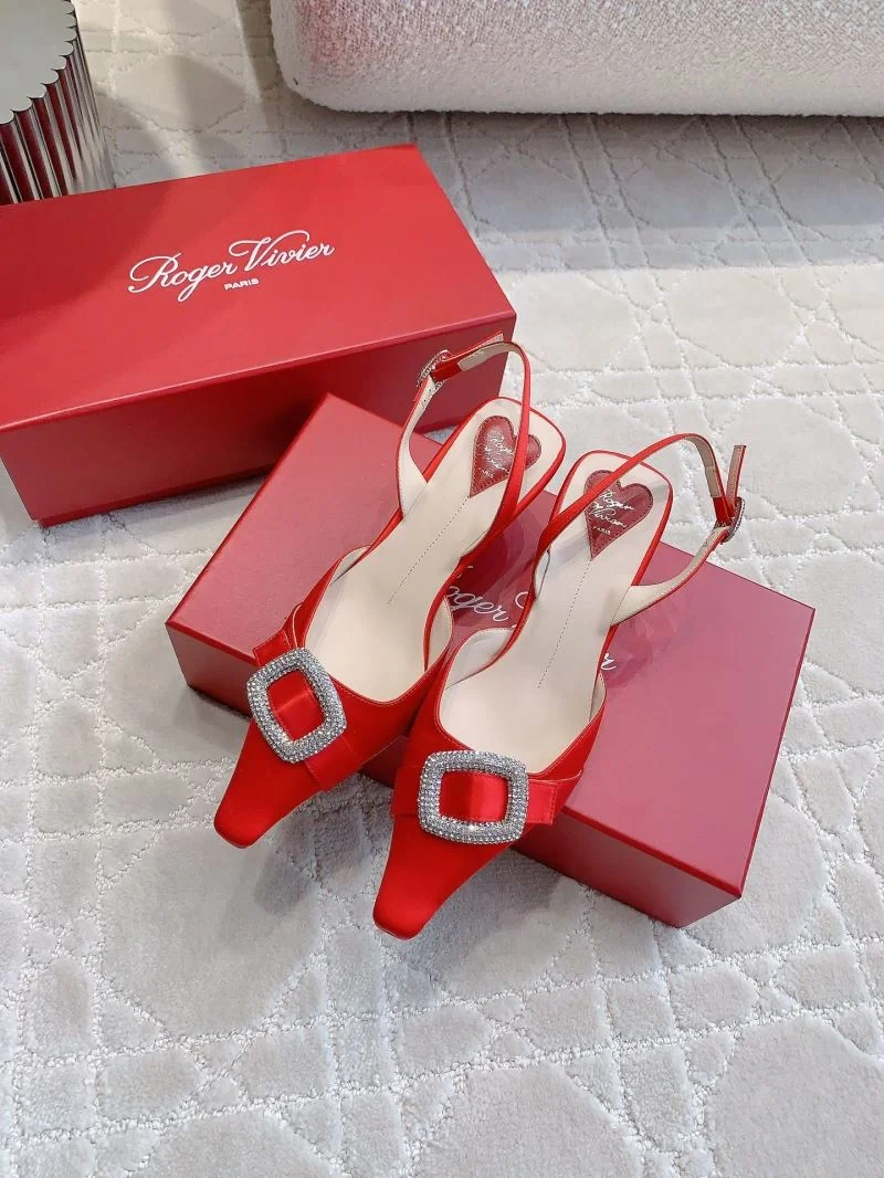 SmoothTexture Roger Vivier Sandals 9071