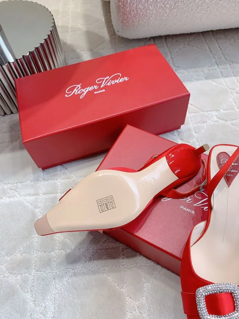 SmoothTexture Roger Vivier Sandals 9071