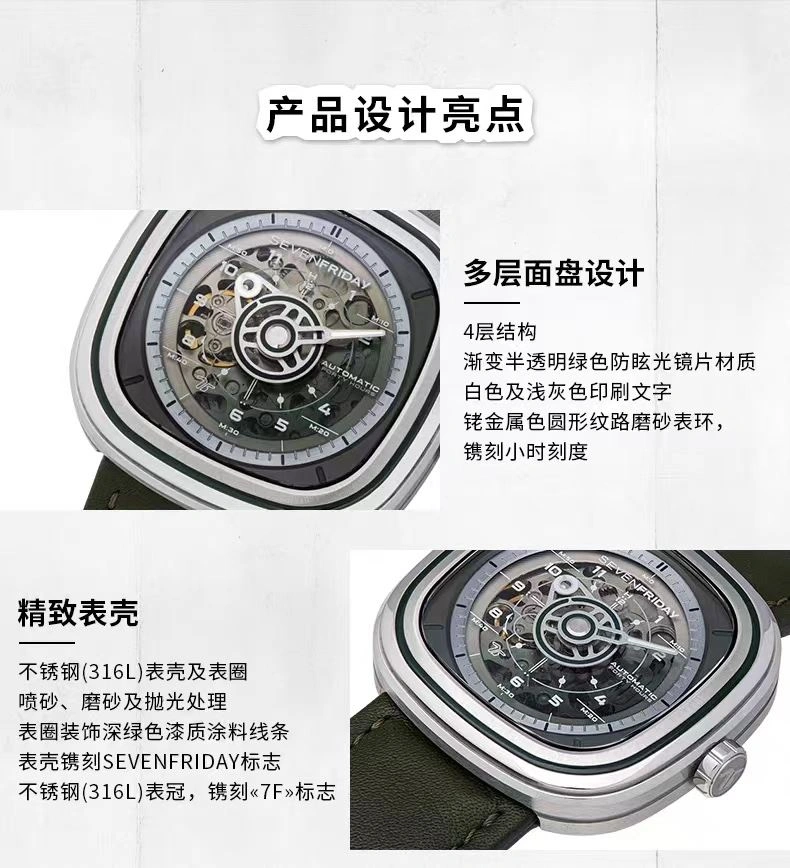 WrinkleFree SEVENFRIDAY Watches 202833