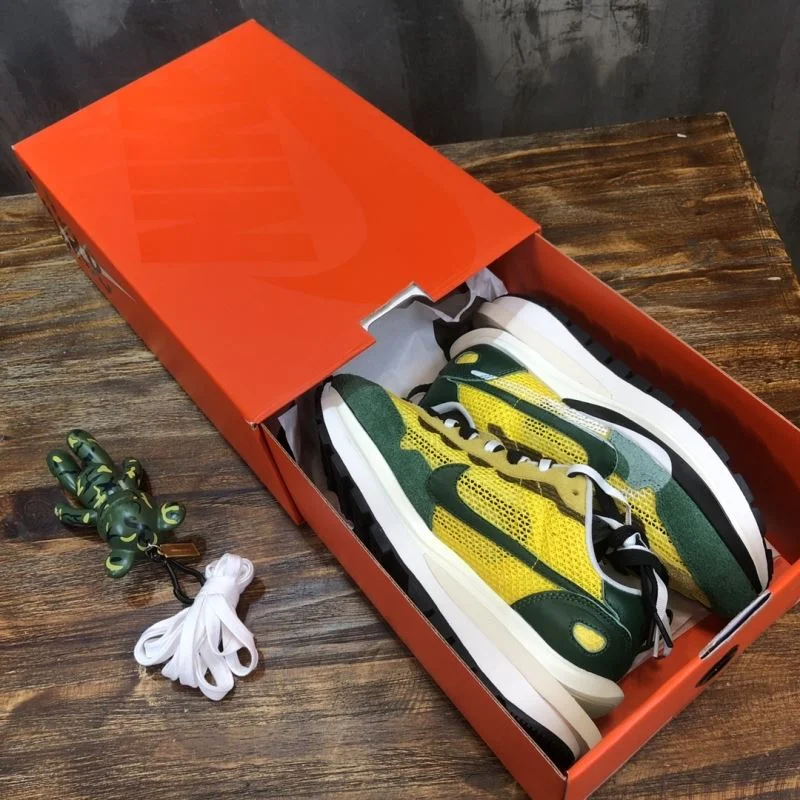 Sustainable Sacai x Nike VaporWaffle Shoes 33359