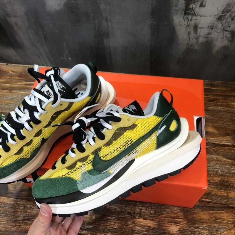 Sustainable Sacai x Nike VaporWaffle Shoes 33359