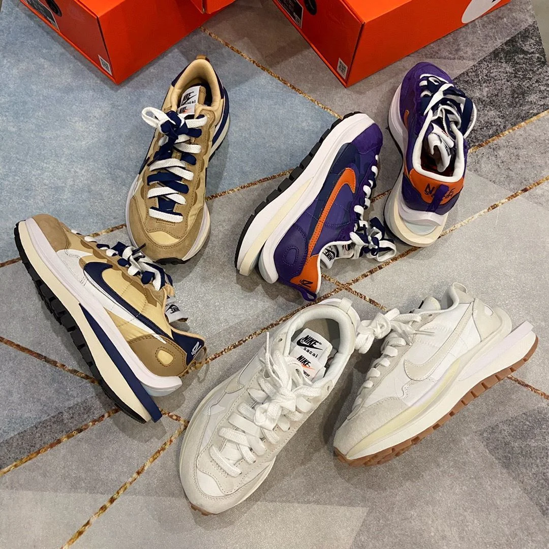 Sacai x Nike VaporWaffle Shoes EyeCatching 33487