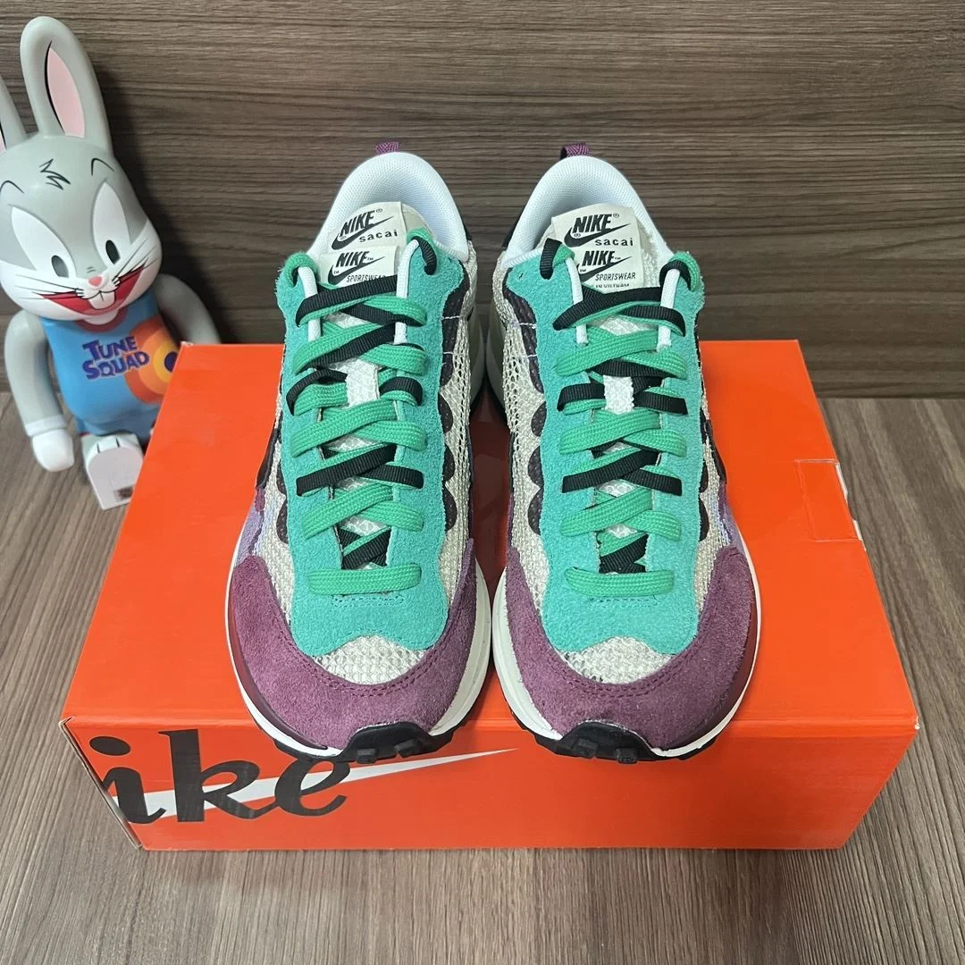 Cozy Sacai x Nike VaporWaffle Shoes 33474