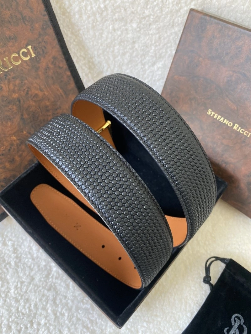 Stefano Ricci Belts SmoothTexture 303449